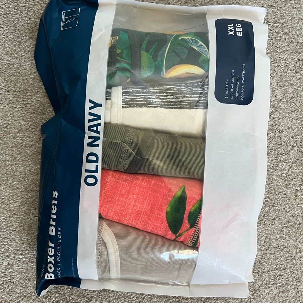 Old Navy 5 back boxer briefs - never opened